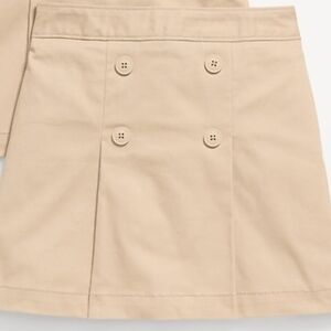 Khaki Uniform Skort